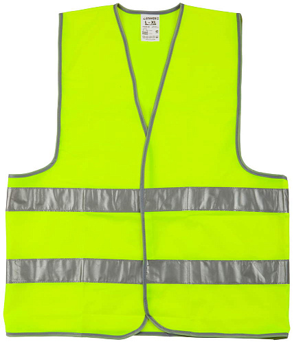  Жилет сигнальный STAYER "MASTER", желтый, размер XL (50-52) 