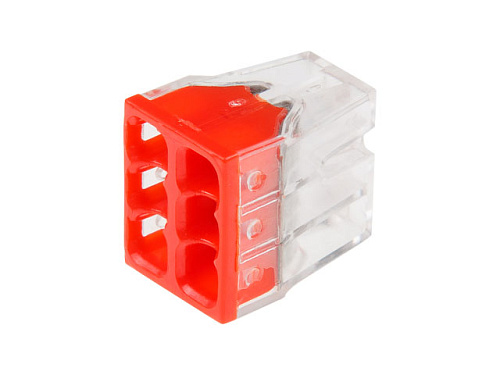  Клемма строит.-монтажная с пастой СМК-106 (2.5 мм2) (50 шт) ЮПИТЕР 