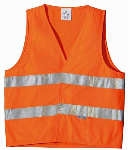  Жилет сигнальный с СОП (оранжевый)  
