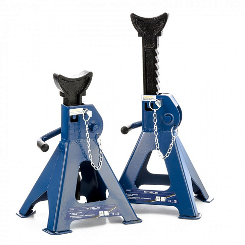  Подставки под автомобиль регулируемые, 3 т, h подъема 295-425мм, 2 шт.// Stels 