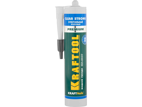  Клей монтажный KRAFTOOL KraftNails Premium KN-905, особопроч, многоцел., без раствор., 310мл 