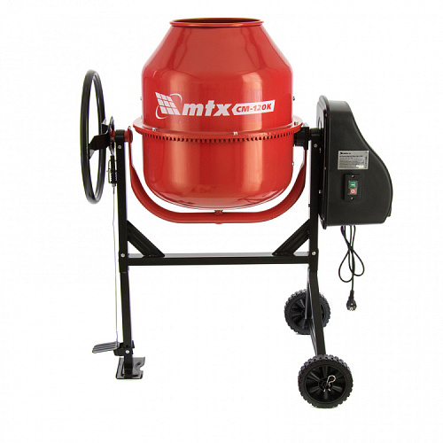  Бетоносмеситель СМ-120К, 120 л, мощность 450 Вт// МТХ 