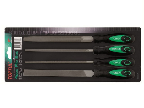 Набор напильников 4шт. TOPTUL (GВAR0401) 
