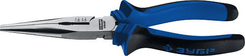  Тонкогубцы "БУЛЬДОГ", Н12Х1, 200мм, ЗУБР "ПРОФЕССИОНАЛ" 