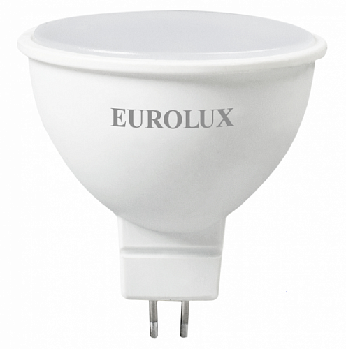 Лампа светодиодная LL-E-MR16-7W-230-4K-GU5.3 (рефлектор, 7Вт, нейтр., GU5.3) Eurolux, , шт 