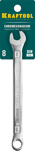  Комбинированный гаечный ключ 8 мм, KRAFTOOL 