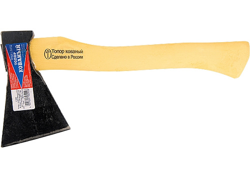  Топор 800 г, в сборе, кованый, деревянное топорище 350 мм (Труд) 