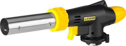  Газовая горелка "ProTerm" на баллон, STAYER "PROFESSIONAL" 55580, с пьезоподжигом, регулировка пламе 