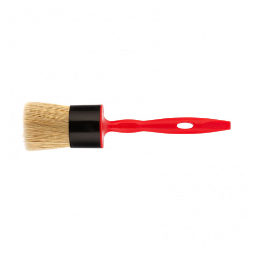  Кисть круглая №20, натуральная щетина, пластиковая ручка, Color line// Matrix 