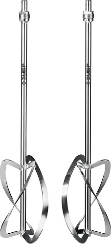  Комплект насадок-миксеров ″сверху-вниз″ для легких растворов ЗУБР, 2 шт d 220 мм, М27 