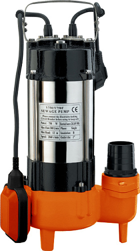  Фекальный насос ФН-750 Вихрь 