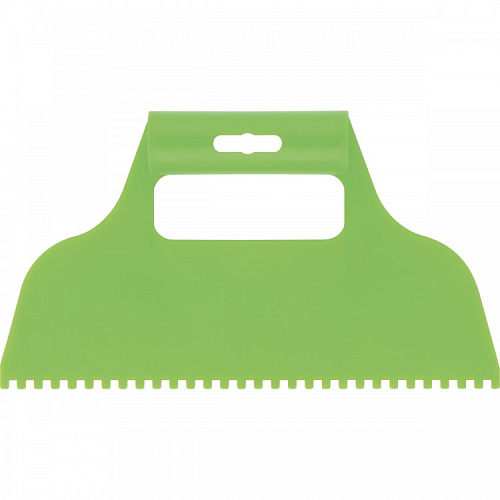  Шпатель для клея, пластмассовый, зубчатый 4х4 мм// СИБРТЕХ 