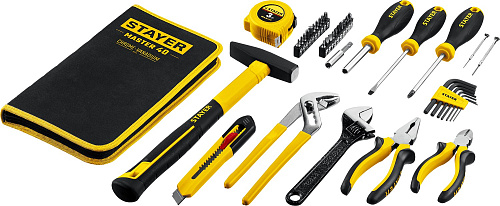  Универсальный набор инструмента для дома 40 предм. STAYER Master-40  