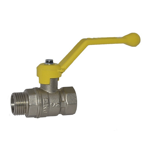  Кран шаровый 1/2" В/Н газовый, длинная ручка 