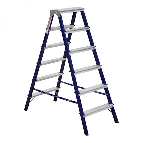  Стремянка двухсторонняя стальная 2 ступени МИ 