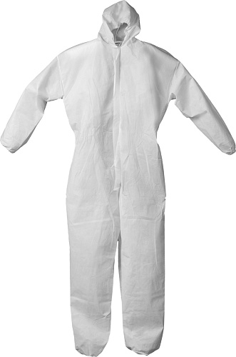  Комбинезон STAYER "PROFESSIONAL", защитный из ламинированного спанбонда, 52-54 размер 