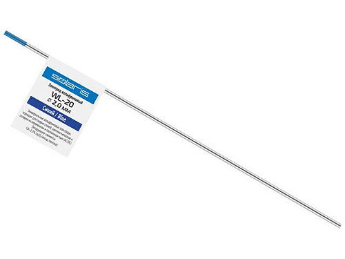  Электрод вольфрамовый синий WL-20, Ф 2,0 мм (1 шт) SOLARIS 