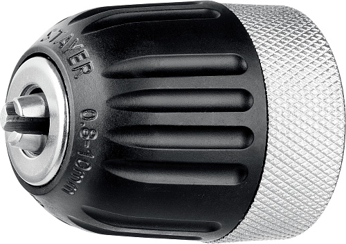  Патрон быстрозажимной, 10 мм, с фиксатором, для дрели 1/2", Д 0,8-10мм STAYER "PROFESSIONAL" 