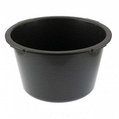  Таз строительный круглый, черный, 30л // Сибртех 