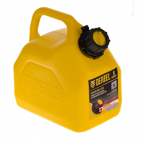  Канистра для ГСМ, премиум, 5л // DENZEL 