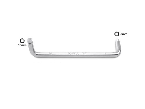  Ключ для сливных пробок 8х10мм 230мм TOPTUL 