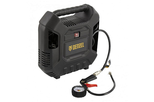  Компрессор воздушный DL1100 1,1 кВт, 180 л/мин, с набором аксессуаров Denzel 