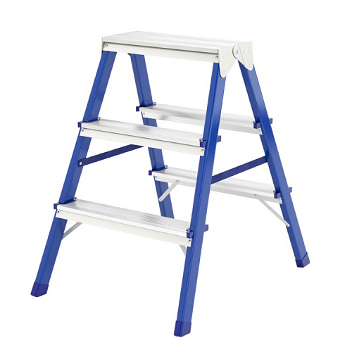  Стремянка двусторонняя 3ст., стальная// Сибртех 