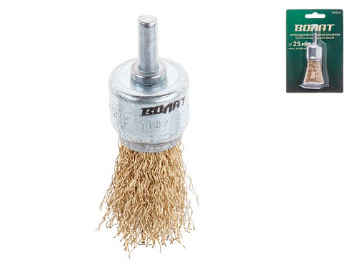  Щетка д/дрели кистевая 25мм ВОЛАТ 