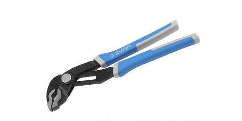  Клещи переставные ЗУБР с быстрой регулировкой, Cr-Ni сталь, 8"/200мм 