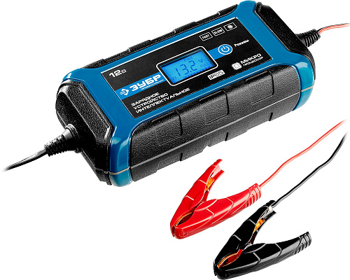  Зарядное устройство ЗУБР "ПРОФЕССИОНАЛ", 12В, 8А, автомат, IP65, AGM, GEL, WET 