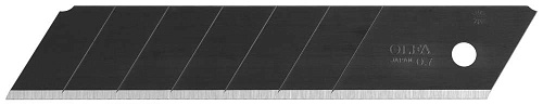  Лезвия OLFA "BLACK MAX" сегментированное, 5шт, 25х126х0,7мм 