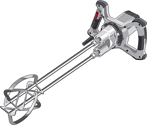  Ручной электрический миксер ЗУБР МАСТЕР МРД-1400 