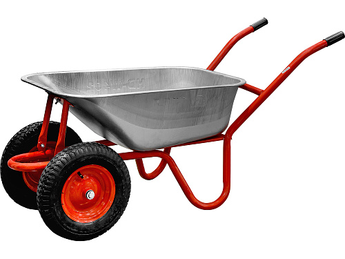  Тачка строительная HDC HD-W402 (120л, 400кг, 2 пневмоколеса 4.00-8) 