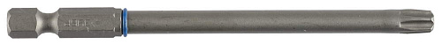  Бита торсионная кован., обточенная, хромомолибденовая ст., хв. E1/4", T30, 100мм, ЗУБР "ЭКСПЕРТ" 1шт 