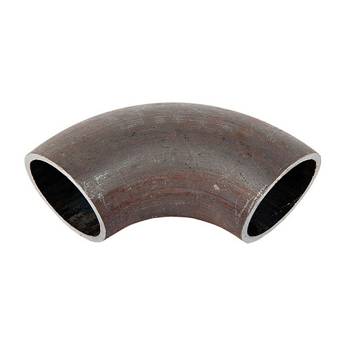  Отвод 90гр. крутоизогнутый шовный Дн 21,3 (Ду 15) под приварку, черный 