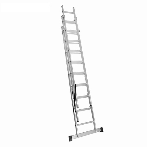  Лестница трехсекционная 3х7 СТАНДАРТ (10,3кг; 2м/ 2,95м/ 4,2м) МИ 
