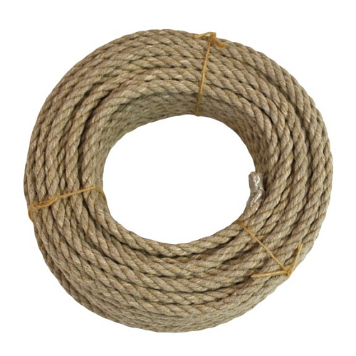  Веревка льняная крученая 6 мм 20 м STARFIX 