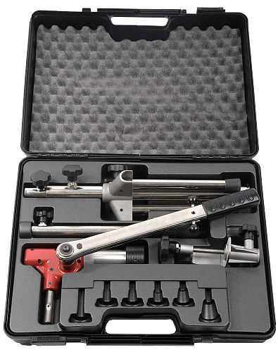  Пресс-инструмент ЗУБР "ШиреФит" ручной , в пластиковом кейсе. 