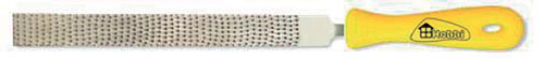  Рашпиль плоский, пластмассовая рукоятка, 200мм (Hobbi) (шт.) 