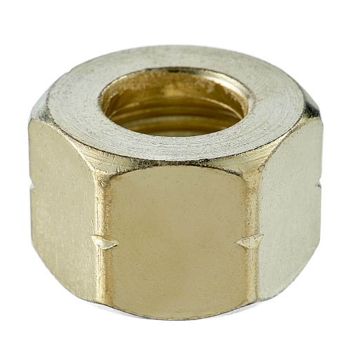  Гайка накидная СП-21,8LH, латунь 