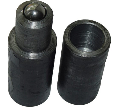  Петля гаражная с запрессованным шаром 25х120 мм (30 шт) 