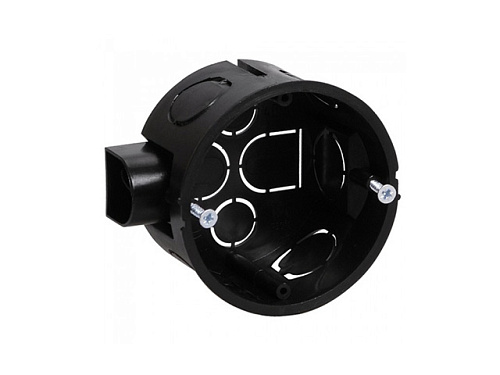  Коробка установочная (подрозетник) 68х40мм, винты, стык.узлы IP20 ЮПИТЕР 