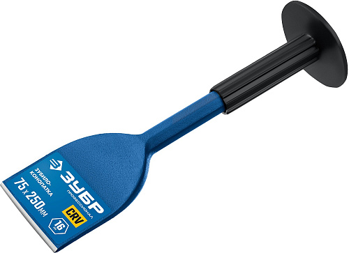  ЗУБР Профессионал зубило-конопатка с протектором 75х250 мм 