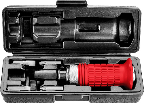  Отвертка ударно-поворотная 6 предм., ЗУБР 