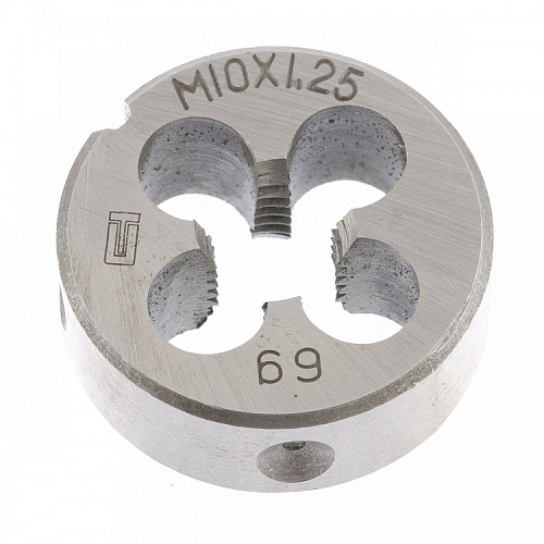  Плашка М10 х 1,25 мм // СИБРТЕХ 