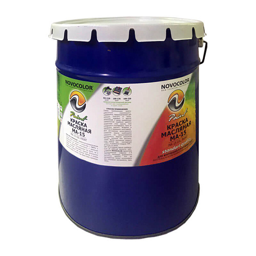  Краска масляная МА-15 ГОСТ-71 сурик железный (25 кг) 