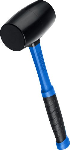 Чёрная резиновая киянка ЗУБР Профессионал 900 г 