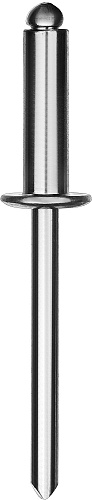  Нержавеющие заклепки Inox, 4.0 х 10 мм, 1000 шт, KRAFTOOL 