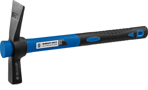  МК-У 600 г молоток каменщика с фиберглассовой рукояткой, ЗУБР 