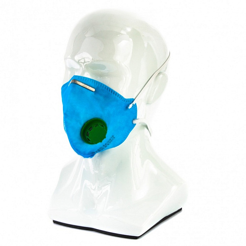  Полумаска фильтрующая складная, модель "ИСТОК", с клапаном выдоха FFP1 NR 